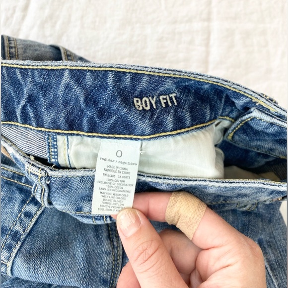 American Eagle Boy Fit Cropped Jean - Picture 5 of 8